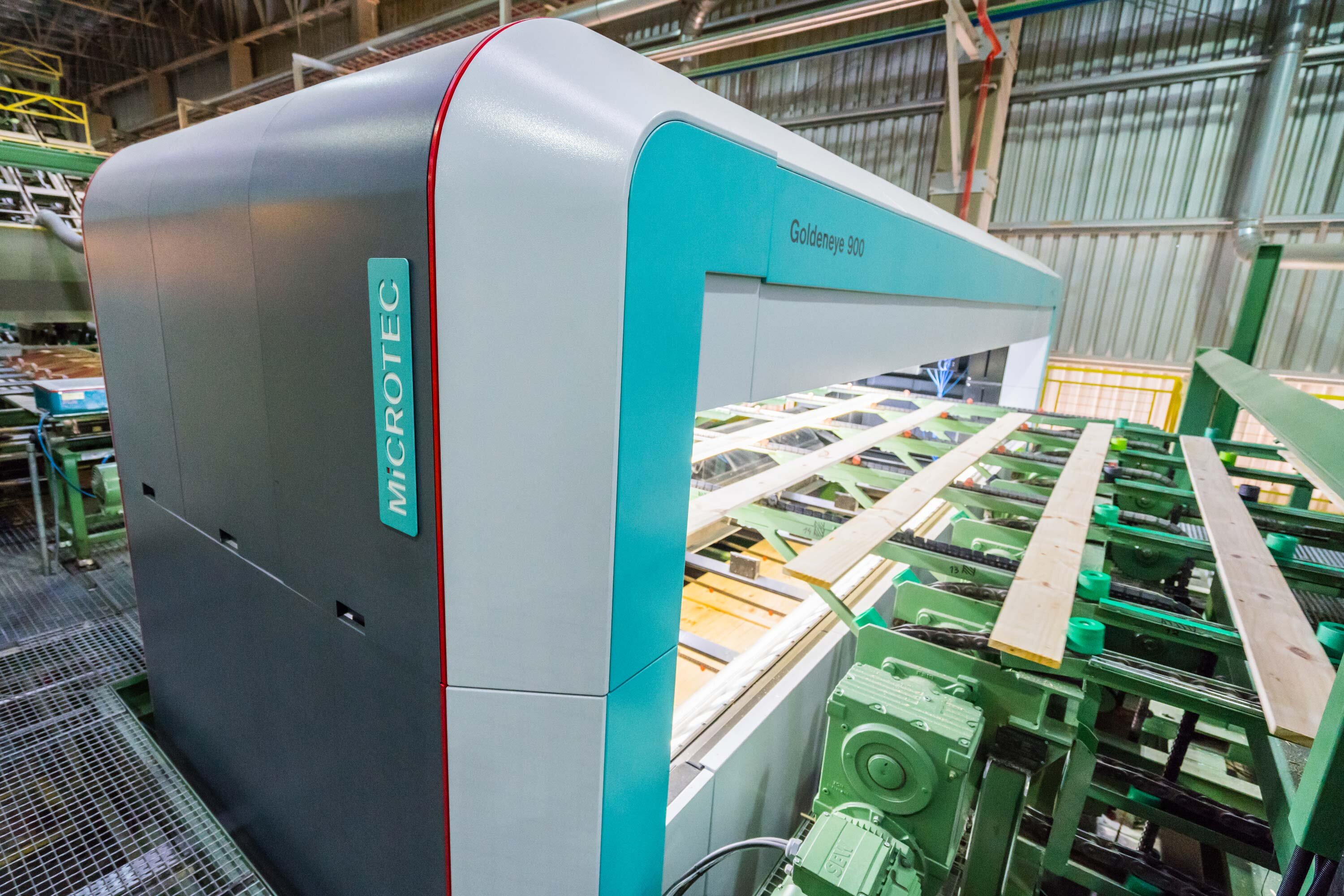 Brazil's industry leader upgrades with no.1 transverse lumber scanner